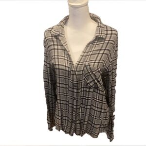 Bella Dahl gray flannel Sz med